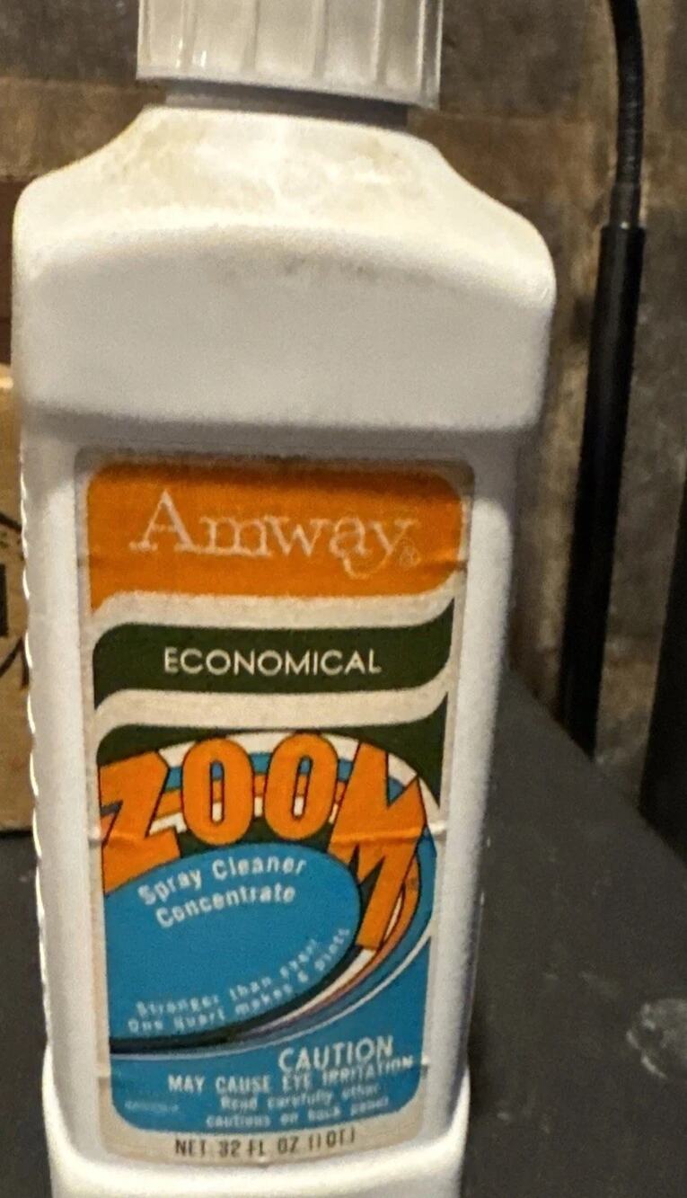 Amway Zoom Spray Cleaner Concentrate E-8264 1 Qt/ 32 Fl Oz NEW VINTAGE